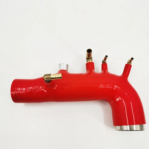 Imagen 2 del producto Compatible con Subaru WRX 08-14 GE GH GR GV EJ25 Rev9 Kit de manguera de entrada Turbo de silicona