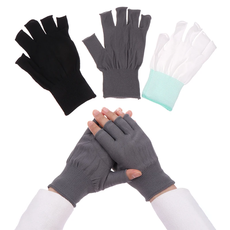 Nail Art Glove Uv Protection Glove Anti Uv Radiation Protection Gloves Protecter For Nail Art Gel Uv Led Lamp Tool