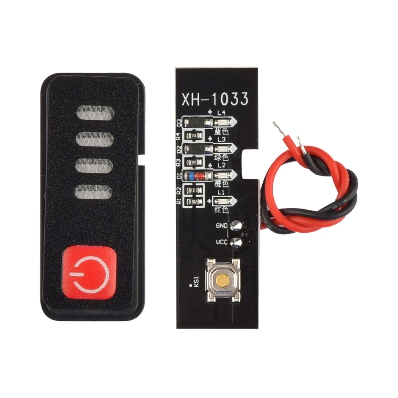 Perceuse visseuse électrique avec indicateur de capacité, indicateur de capacité de batterie, affichage LED, 5S, 18V, 21V, 24.com