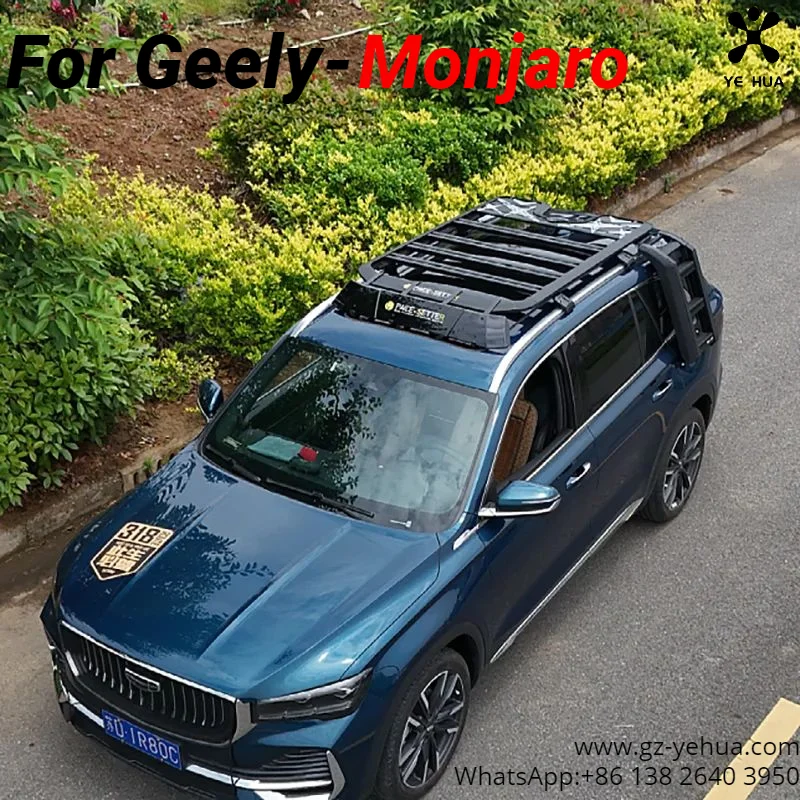 For GEELY Monjaro Manjaro Xingyue L KX11 2021-2024 Roof Luggage Rack Car Modification Accessories