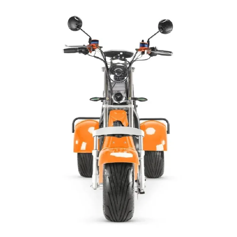 Factory Hot Selling Hot Sale Us Eu Warehouse Dual Motor 4000W Fat Tire Tricycle Electric City Coco Three Wheel Motorcycle Electr view 3