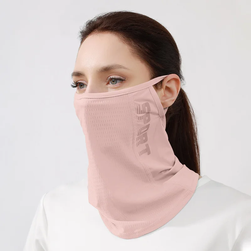 Солнцезащитная маска для лица, Сетчатая Маска для лица, УФ-защита, защита для шеи, летняя тонкая сетчатая Солнцезащитная маска для лица против УФ