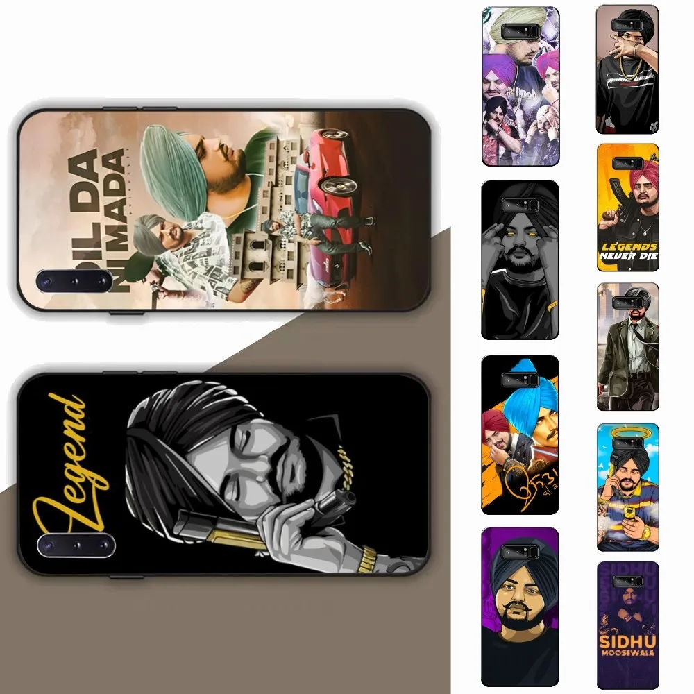 

Indian Rapper Sidhu Moose Wala Phone Case For Samsung Note 8 9 10 20 Pro Plus Lite M 10 11 20 30 21 31 51 A 21 22 42 02 03