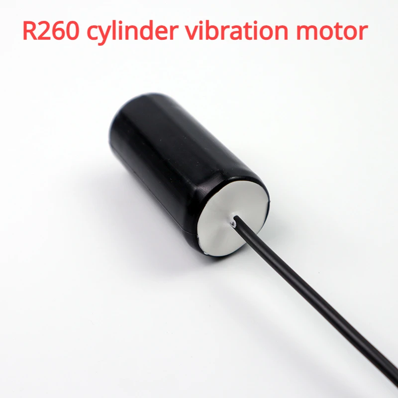 R260 4300RPM Cylindrical Vibration Motor Waterproof Vibration Motor DC 5V-12V DC Frog