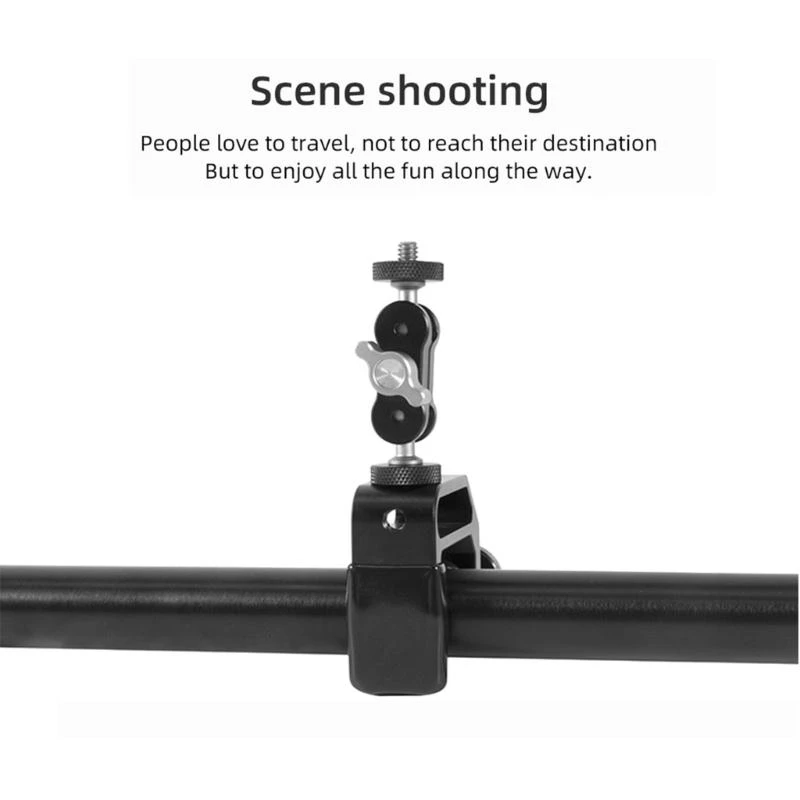 写真用の1/4ネジインターフェイスを備えたユニバーサルマジックアームブラケット