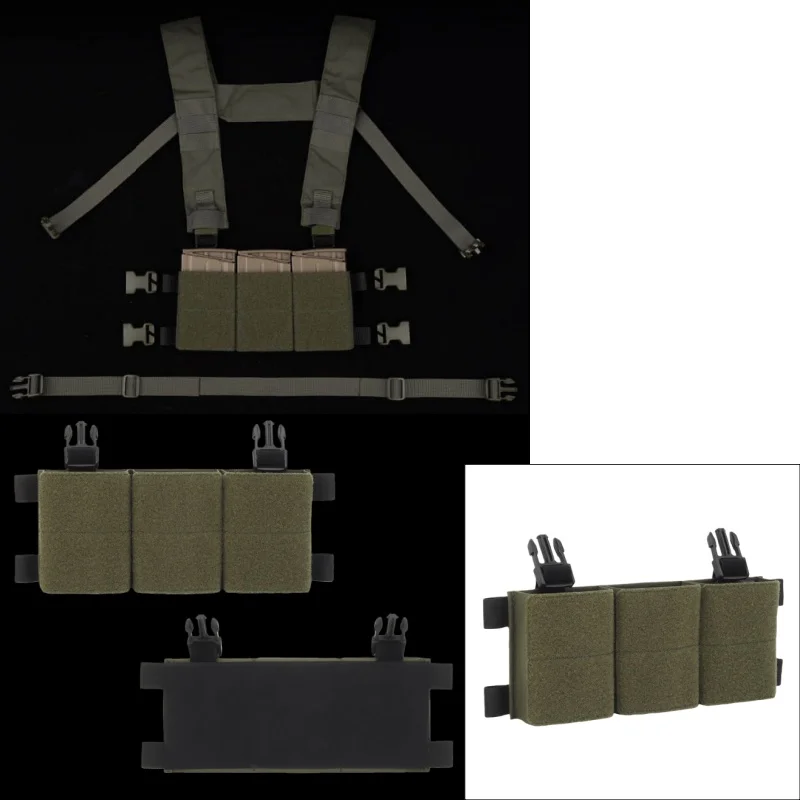 

Hunting Triple 7.62 Mag Pouch | MOLLLE Compatible Design | For Field Use Outdoor Shooting Gear Carrier