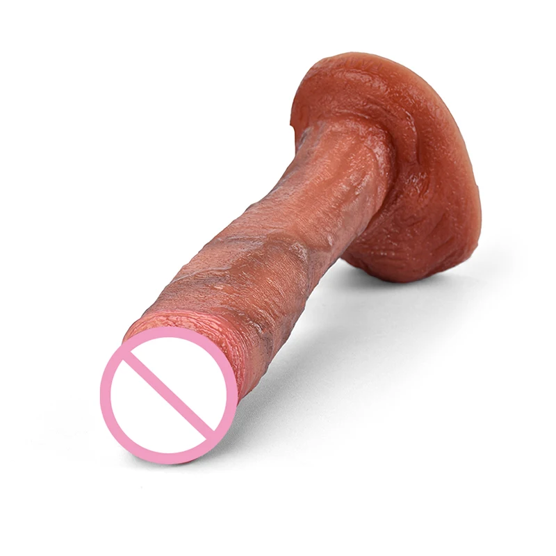 21.7*5.1cm Realistic Penis Dildo Big Cock Nude Dick Women Masturbator Nude Adult Sex Toys for Vagina Anal Prostate Penetration