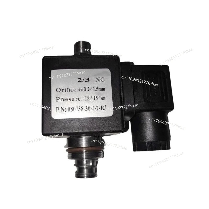 Screw Air Compressor 2/3NC Solenoid Valve 080738 - 30-4-2 - RJ RSJ-120E-RJ Bleed Block