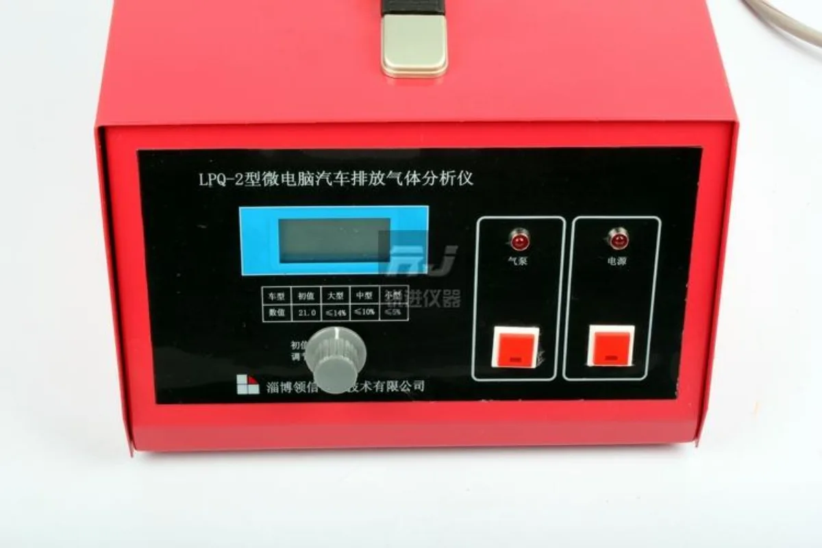 Automotive Exhaust Gas Analyzer, Oxygen Content, Workshop Detection, Performance Testing, LPQ-2