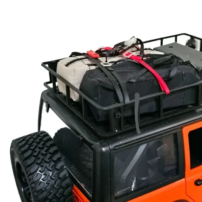 1/10 RC Modell Klettern Off-road Radio-gesteuert Auto Simulation Stimmung Stück Outdoor Regensturm Tasche Gepäck Rack Tasche spielzeug