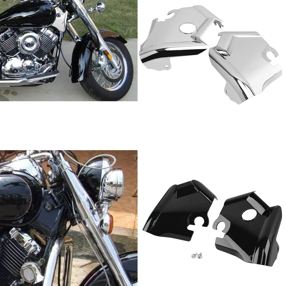 

Motorcycle Neck Cover Cowl Wire Covers Side Frame Guard Fit For Yamaha V-Star 650 / DragStar 650 / XVS650 / XVS650A 1996-2018