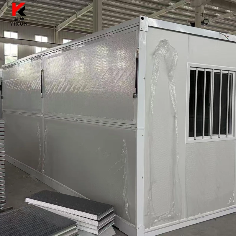 Expandable Foldable 20ft Container House with Farmhouse Design for Apartment Hospital Office Use