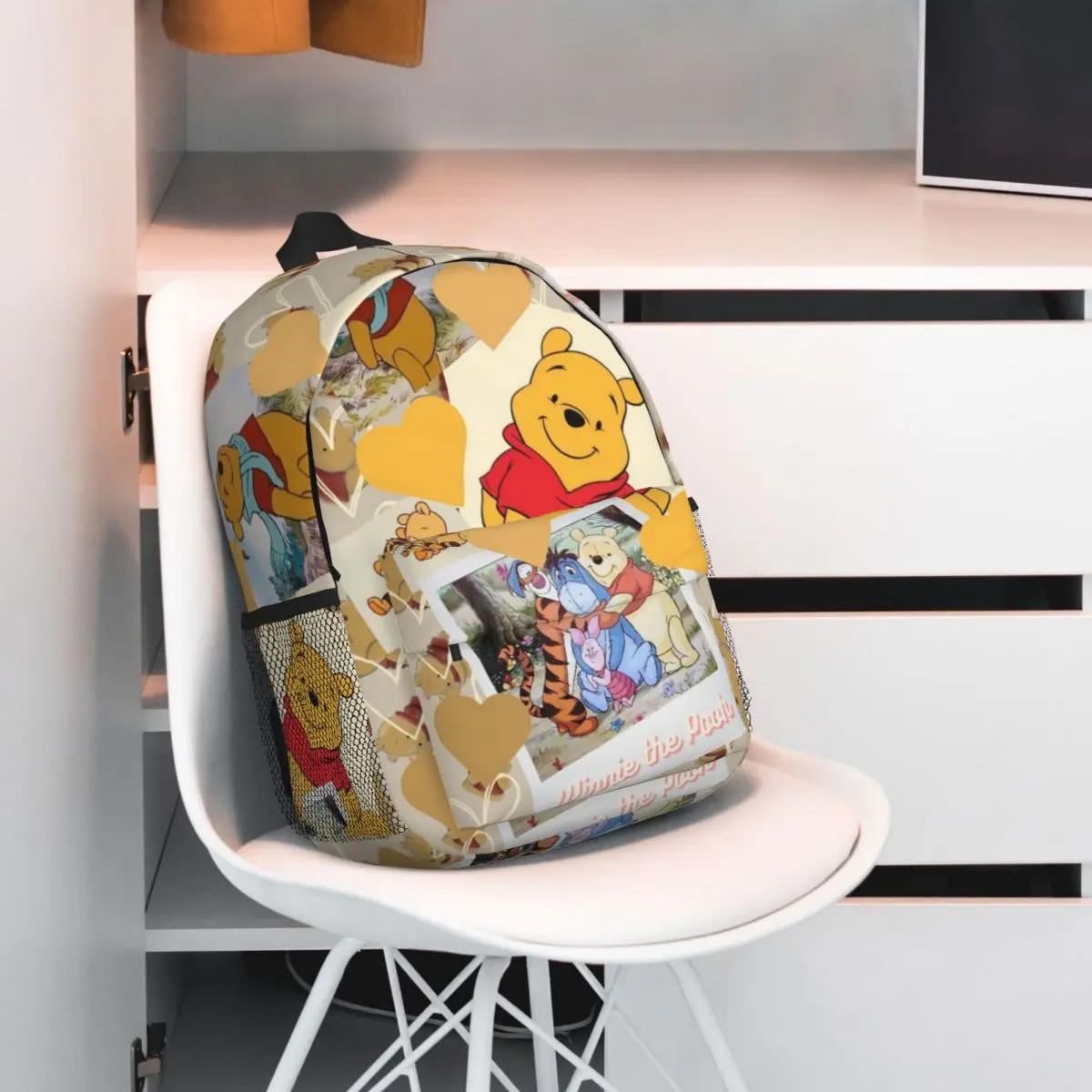 Pooh Beer Nieuwe Mode Hoge Capaciteit Waterdichte College Rugzak Trendy Laptop Reisboekentas 15Inch