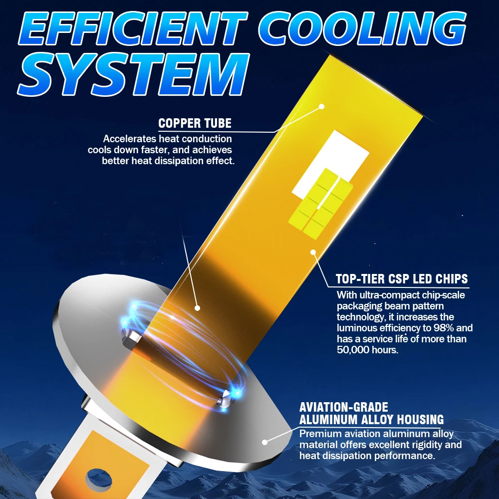 2/4 قطعة 30000LM LED لمبات المصباح توربو مروحة لأوبل كورسا D هاتشباك 2006-2011 2007 2008 2009 2010 #2