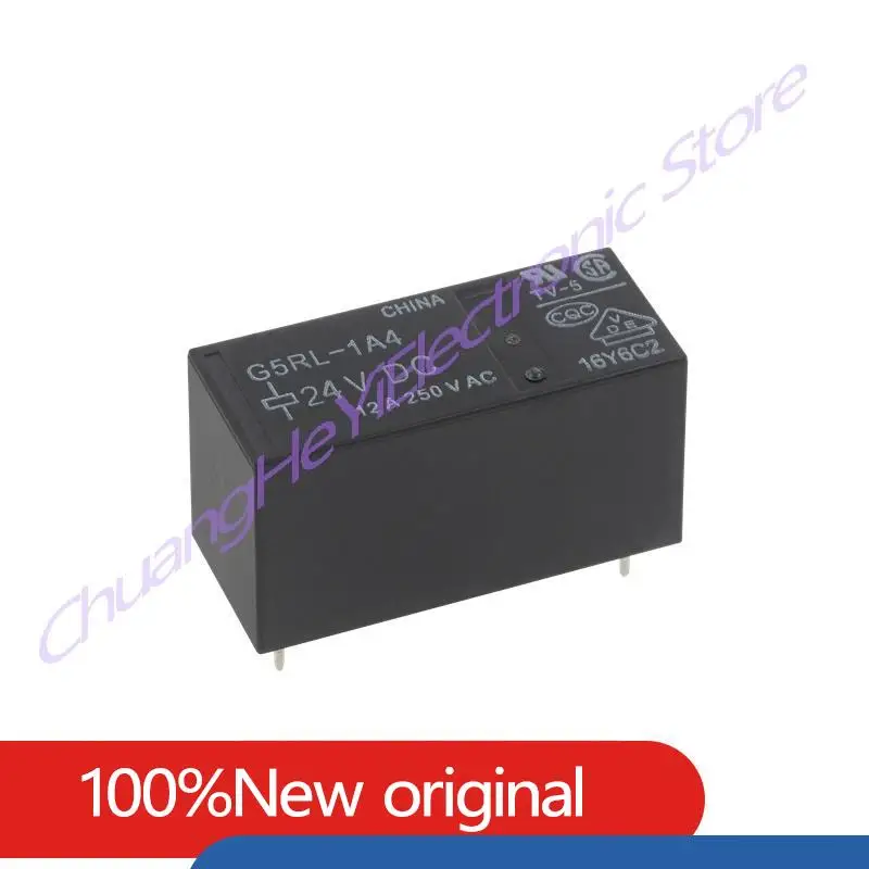 Power Relay G5RL-1A4 G5RL-1A4-5VDC G5RL-1A4-12VDC G5RL-1A4-24VDC 12A 250VAC DC5V 12V 24V