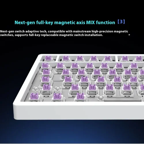 Imagen 2 del producto Nuevo teclado para juegos IROK Carotmas Mars75 Pro teclado con interruptor magnético 8K RT0.001mm junta ARGB de bajo retardo ergonómico personalizado 75%