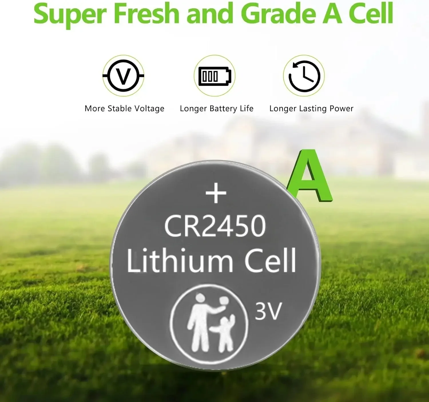 2-60 قطعة CR2450 3 فولت بطارية خلية عملة الليثيوم لأجهزة التحكم عن بعد فتاحات باب المرآب الآلات الحاسبة موازين الحرارة BMW مفتاح السيارة فوب