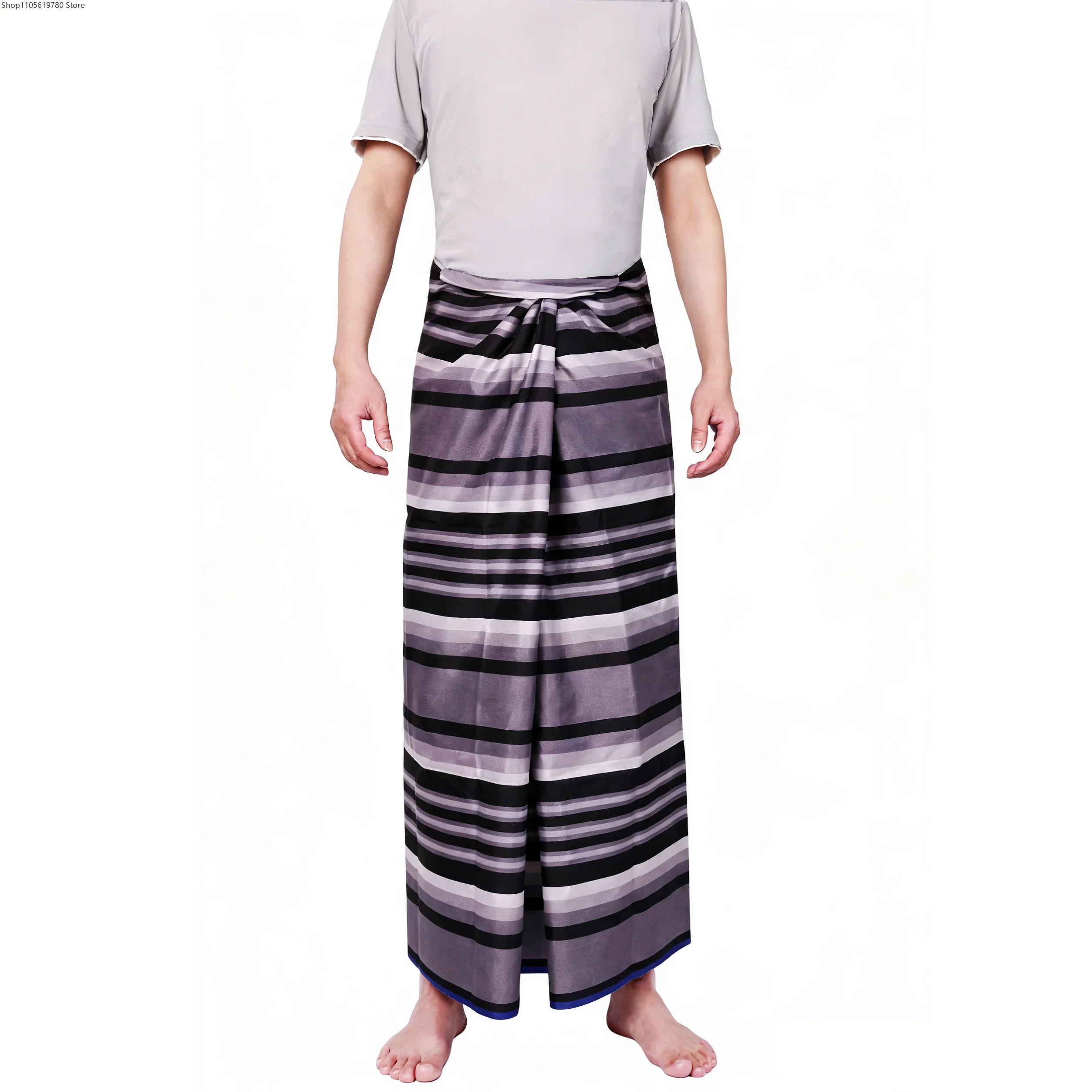 Ethnic Batik Sarong Wrap Skirt - Sarong Men Wrap recension och pris
