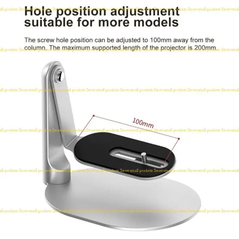 Tabella del proiettore rotante a 360 gradi Base da 6,6 libbre.