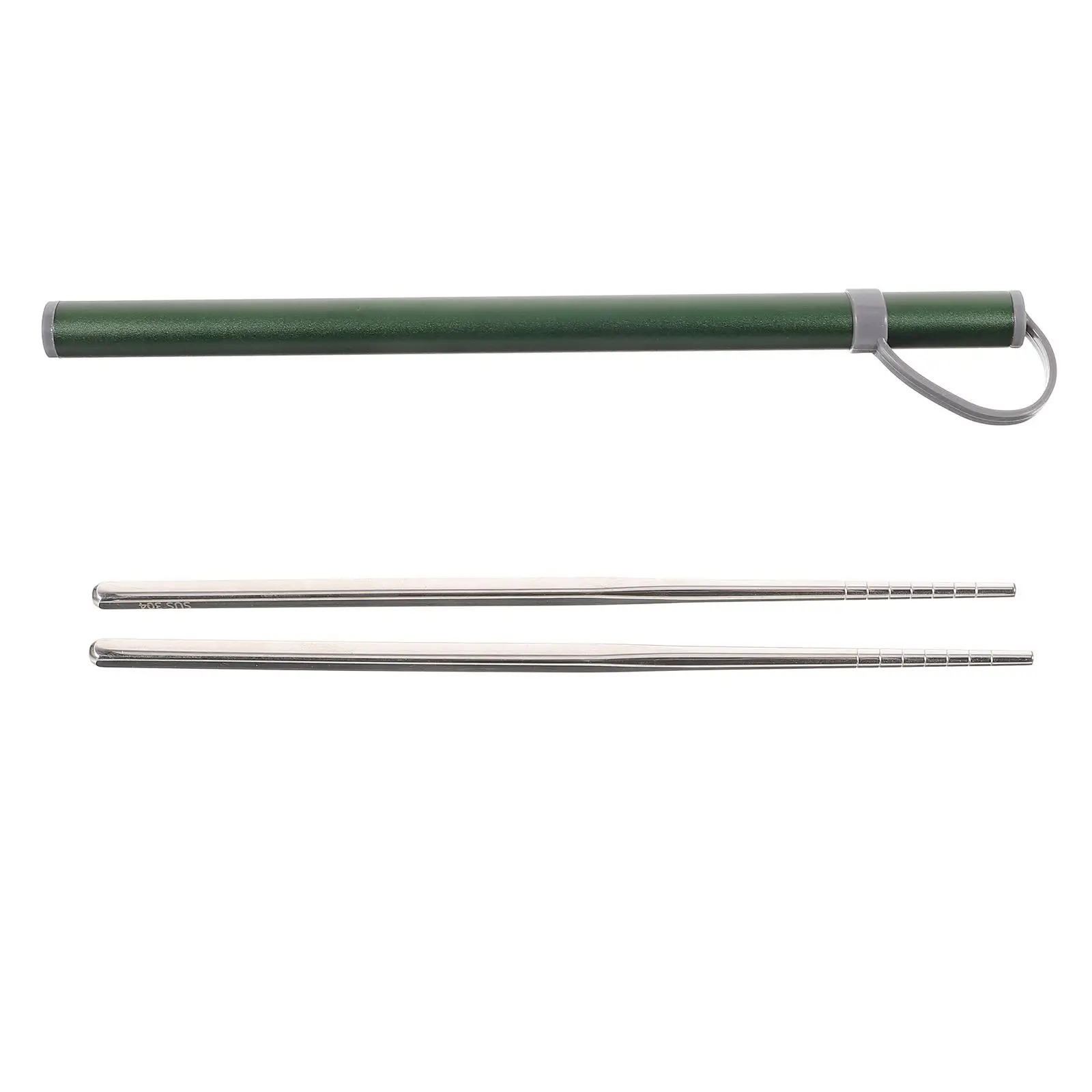 

Stainless Steel Chopsticks Portable Travel Cutlery Set Reusable Dishwasher Safe Outdoor Camping Kitchen Utensils
