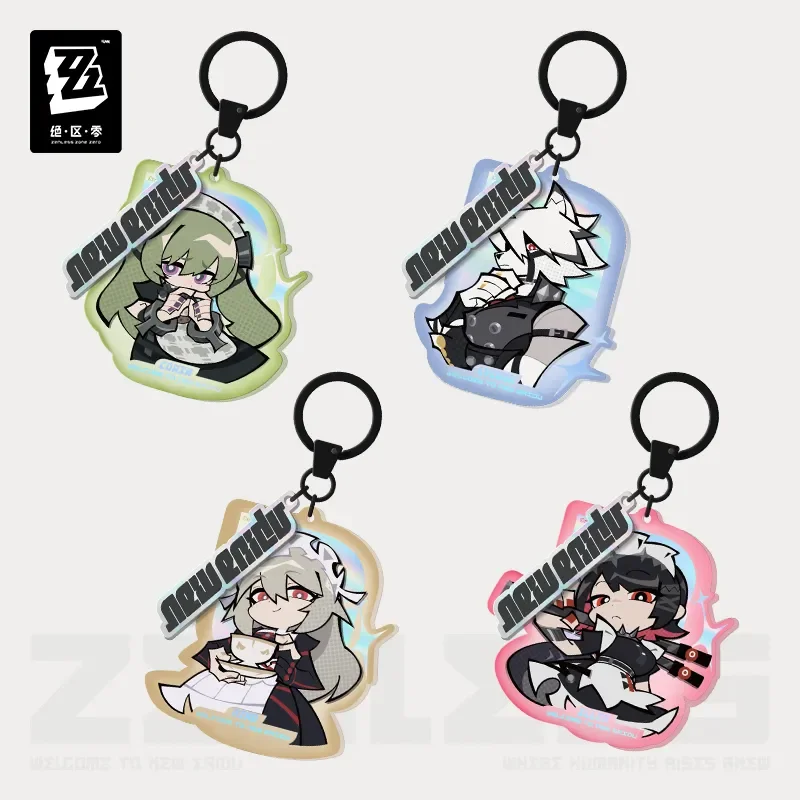 Presale Sunsyea Zenless Zone Zero Official Merch miHoYo Original LD Series Acrylic Pendant Keychain Victoria Housekeeping