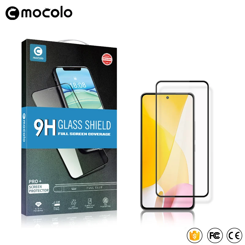 Mocolo Full Screen Tempered Glass Film On For Xiaomi Mi 14t 14 13 13t Pro 12 Lite 5G Global Xiaomi14t t 256/512 Protector