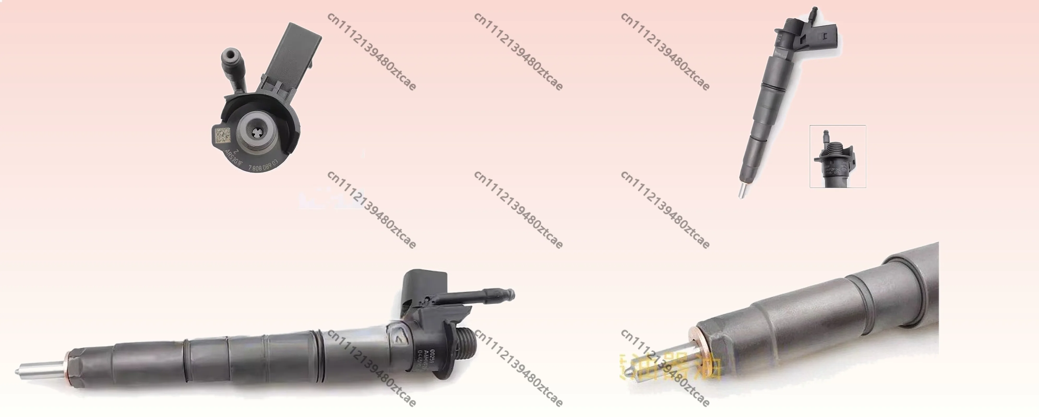 0445115077 0445115068 Diesel Fuel Injector Engine Spare Parts