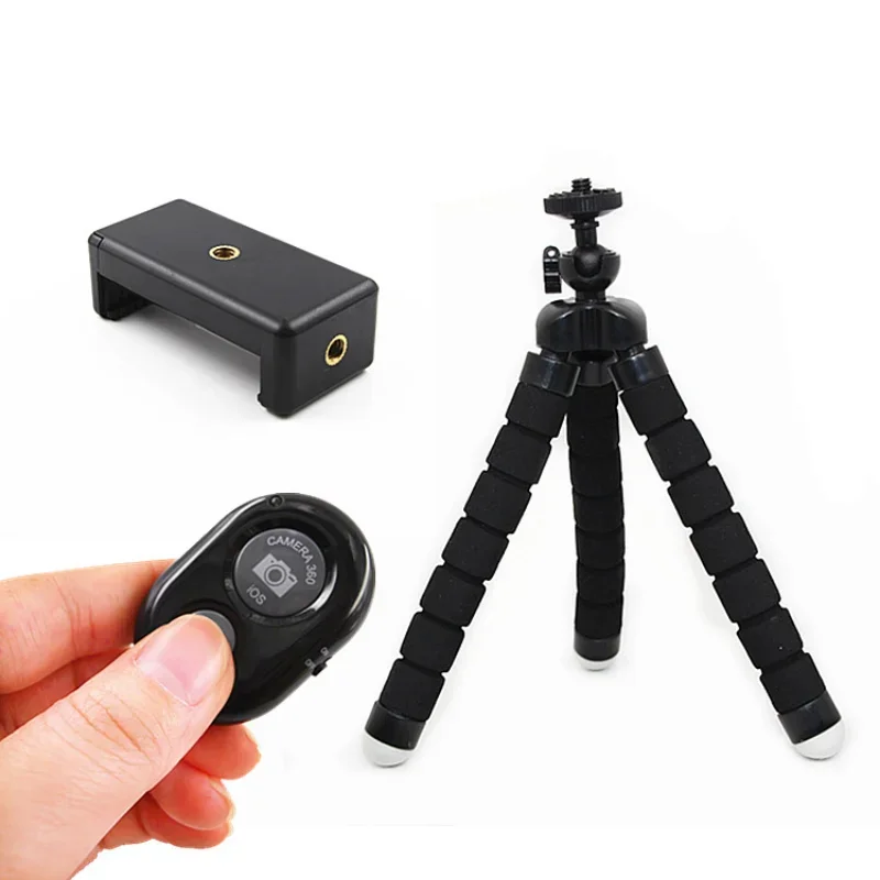 Sponge Octopus Tripod Universal Mobile Phone Bluetooth Selfie Camera Photo Suit Bracket Live Bracket Tripod