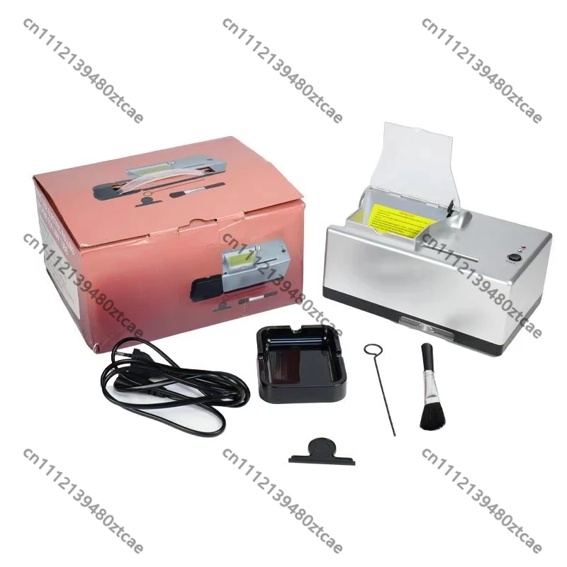 8mm Household Fully Automatic Cigarette Rolling Machine, 220V High Power Direct Push Type Electric Cigarette Maker for Daily Use