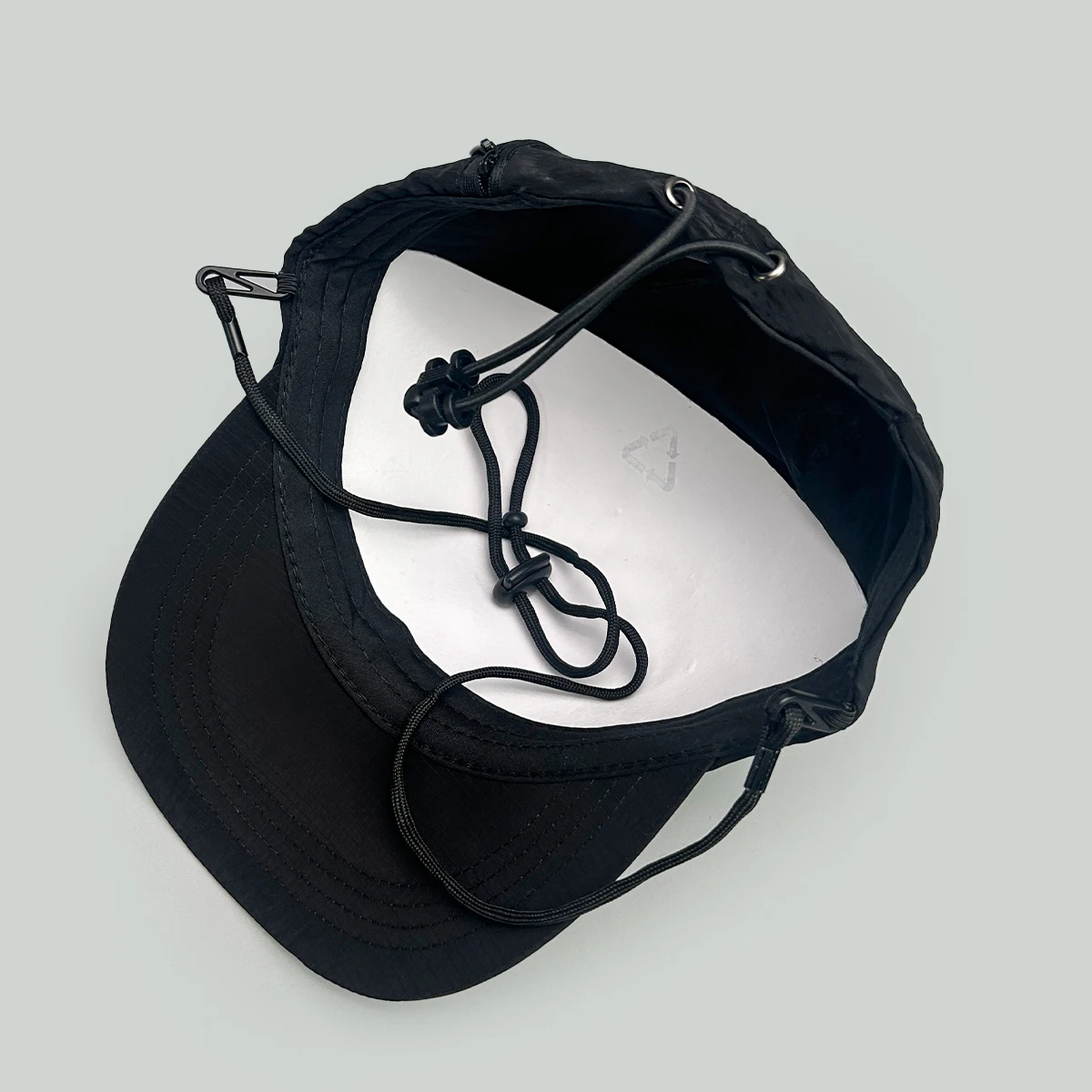 Retro Japanese Quick Drying Patch Letter Baseball Hats New Unisex Sunshade Windproof Rope Breathable Versatile ins Peaked Caps