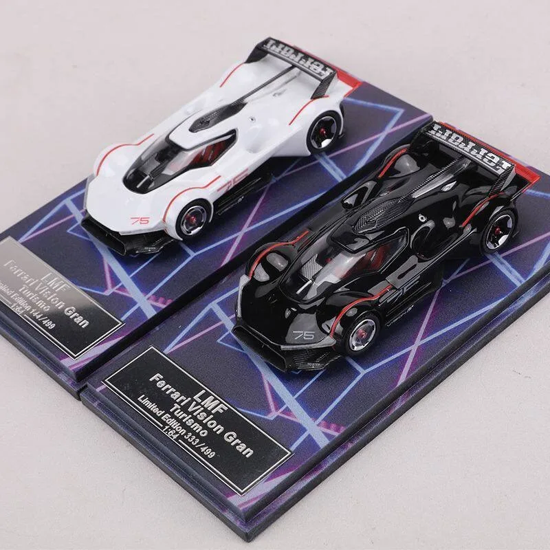 

LMF 1:64 Vision Gran Turismo VGT Supercar Concept Car Simulation Die Casting Alloy Car Model Collection Boy Toy Ornament