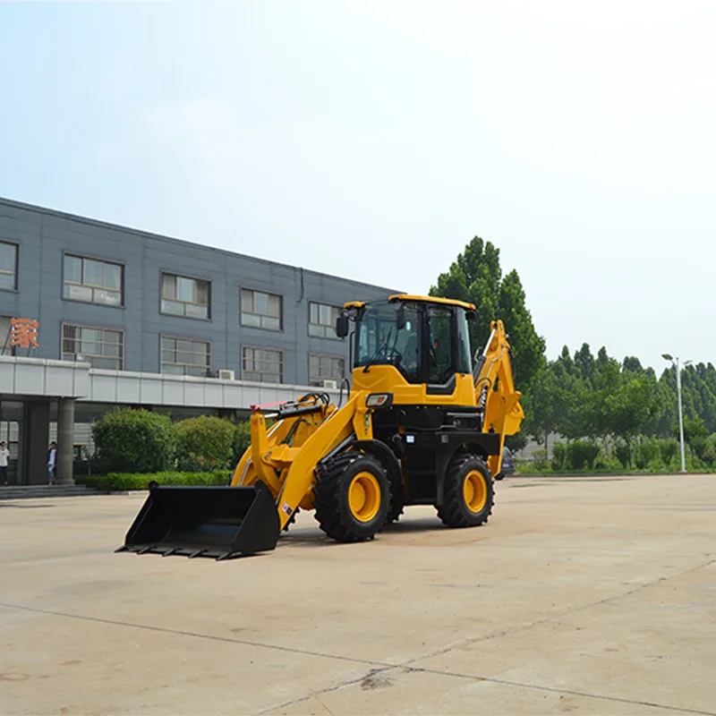 Multifunctional Mini Loader Digger 4x4 Diesel Engine for Farm Garden Landscaping Works