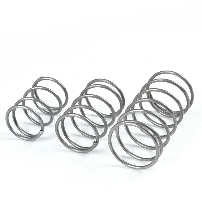 Wire Diameter 0.2mm 304 Stainless Steel Compression Spring, Y-shaped Shock Absorption Return Spring Customizable 10Pcs