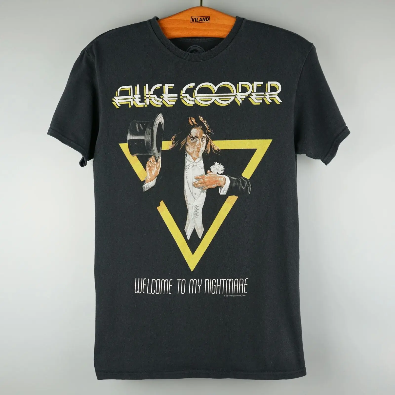 Винтажная 2010 футболка Alice Cooper с длинным или коротким рукавом