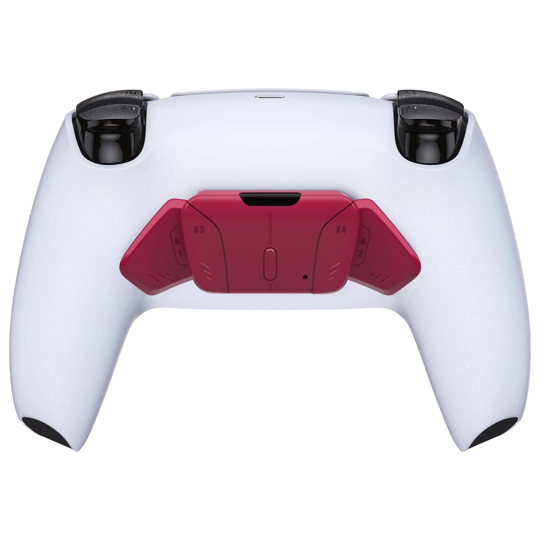 eXtremeRate Replacement Redesigned K1 K2 K3 K4 Back Buttons Housing Shell for ps5 Controller, RISE4 Remap Kit - 19 colors