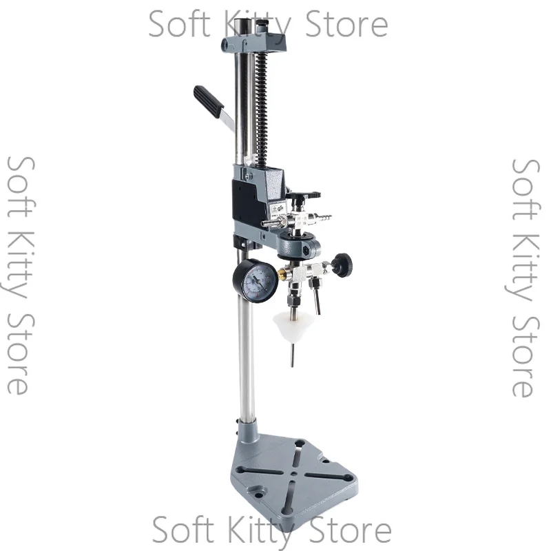 Beer Bottle Filling Station With Pressure Gauge, Counter-Pressure Bottle Filler Station, 0-60 PSI Micro Brewery Beer Transfer To