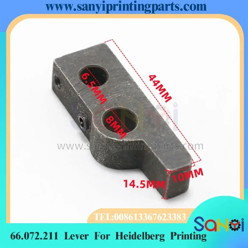 Free Shipping 1 Piece 66.072.211 Lever For Heidelberg SM102 CD102 Printing Machine Parts