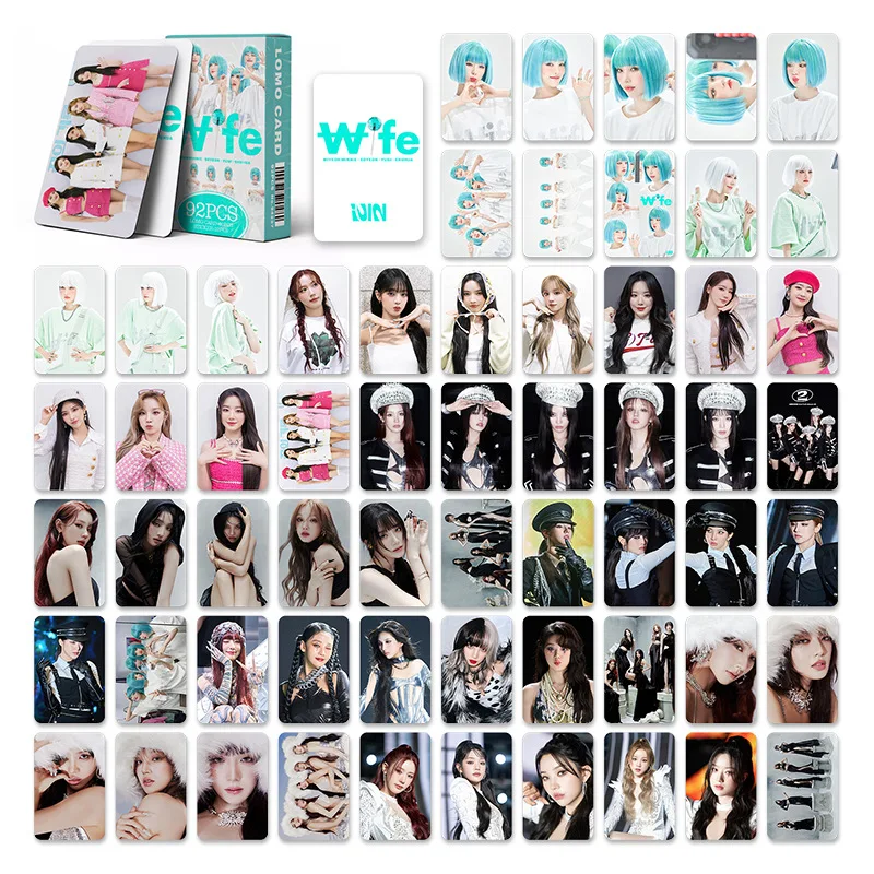 92pcs/BoxKpop GIDLE New Song Wife Photocards MIYEON MINNIE SOYEON Single lomo cards for boys girls gifts