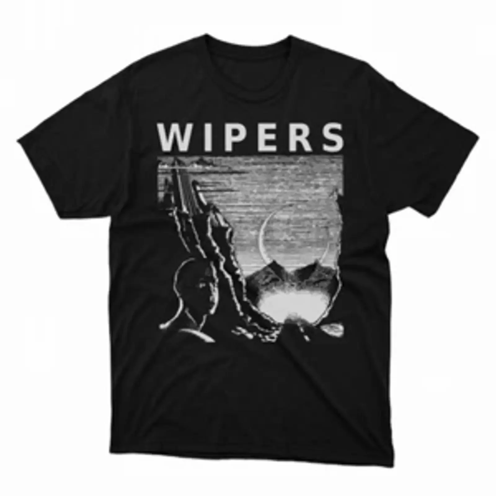 Wipers shirt 70s Punk Rock Alien Boy T UNISEX vintage Washed streetwear Versatile homme Comfortable fashion Stretched