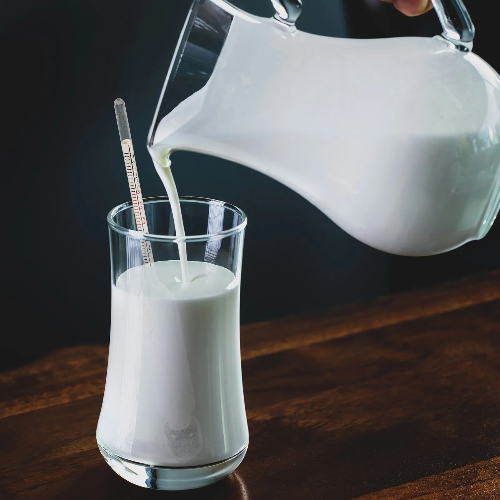 4Pcs Milk Hydrometer Density Meter Accurate Measurement Tool Quick Lactate Fat Content Testing for Cow Goat Milk Kitchen