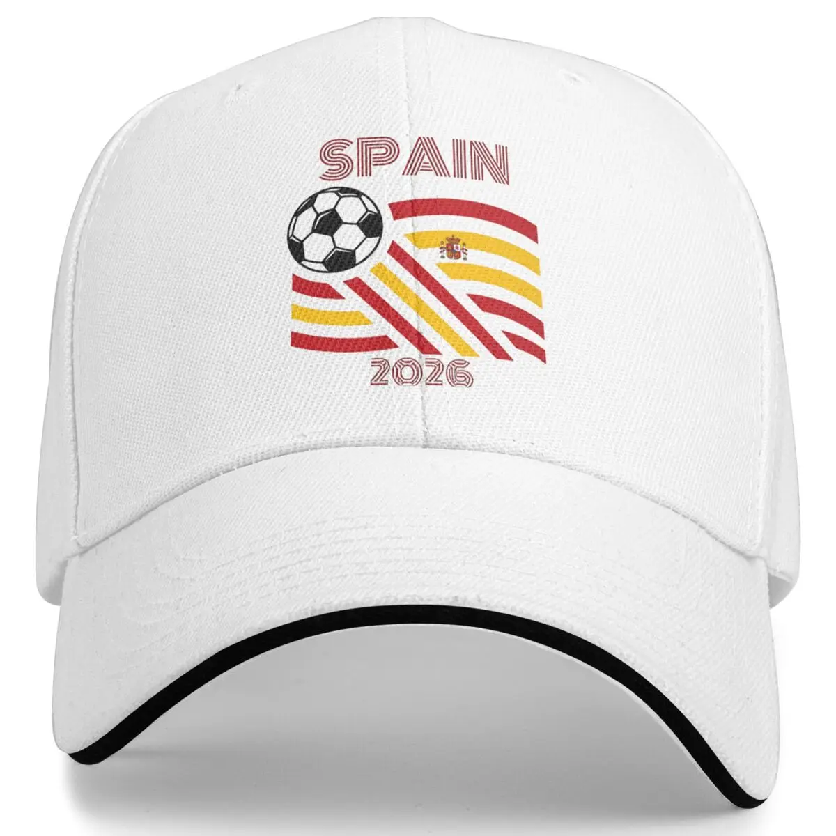 Spain 2026 Casual Baseball Cap Hiking Fishing Trucker Hat Spring High Quality Unisex Men Trendy Snapback Cap