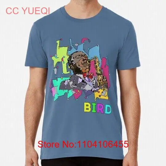 Bird Charlie Parker Jazzs Legends Art Series By Hristo Vitchev S-5XL USA T-Shirt