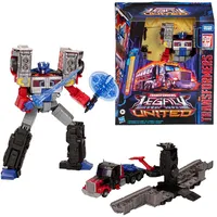 Hasbro Transformers Toys Legendary United G2 Laser Optimus Prime with Carriage Window Edition F9184 Boys Holiday Gift Collection