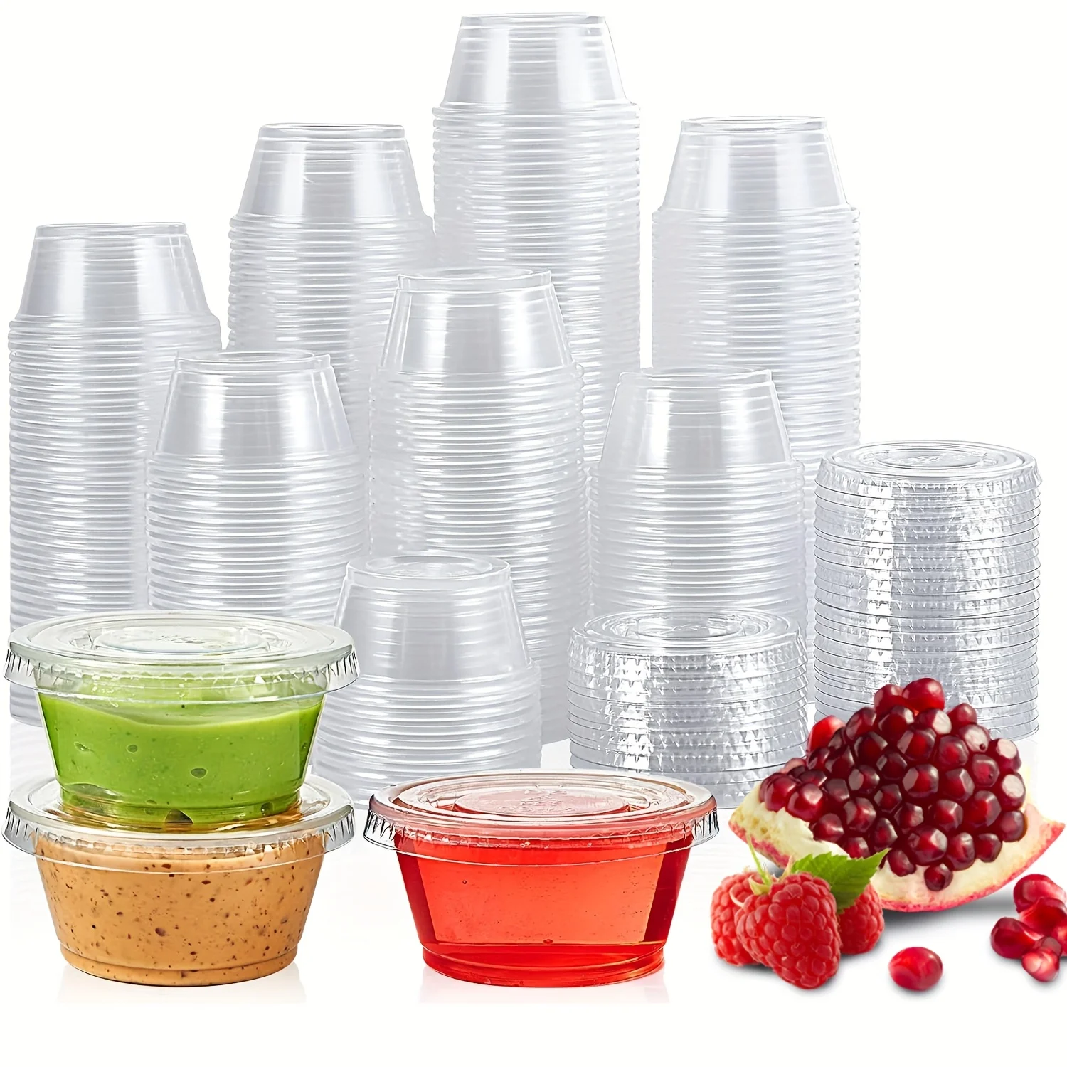 50/100pcs Disposable Sauce Sea - Meal Prep Jar recension och pris
