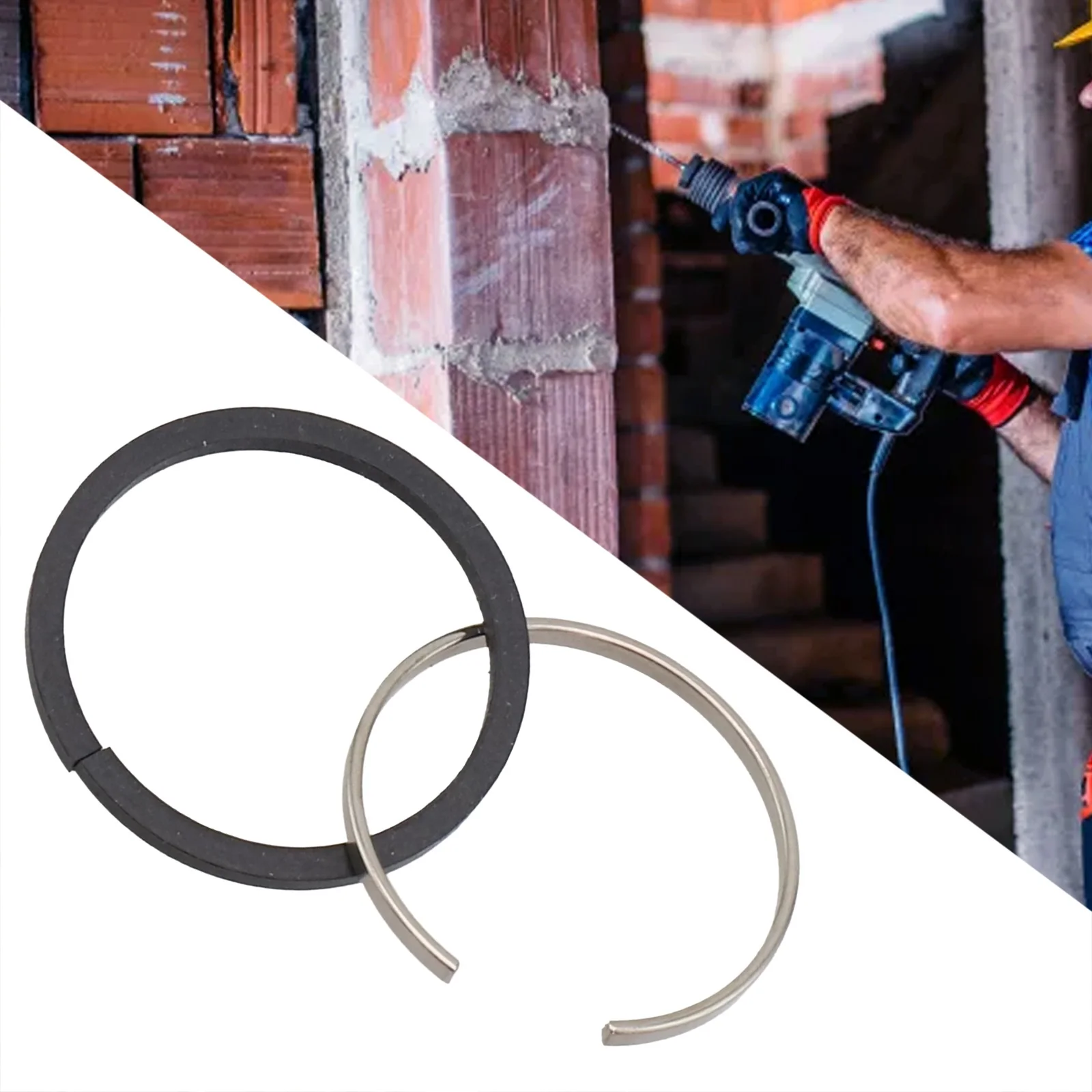 

Color As Picture Shown Metal Piston Rings Electric Pick Hammer High Quality Material Demolition Hammer Accessory