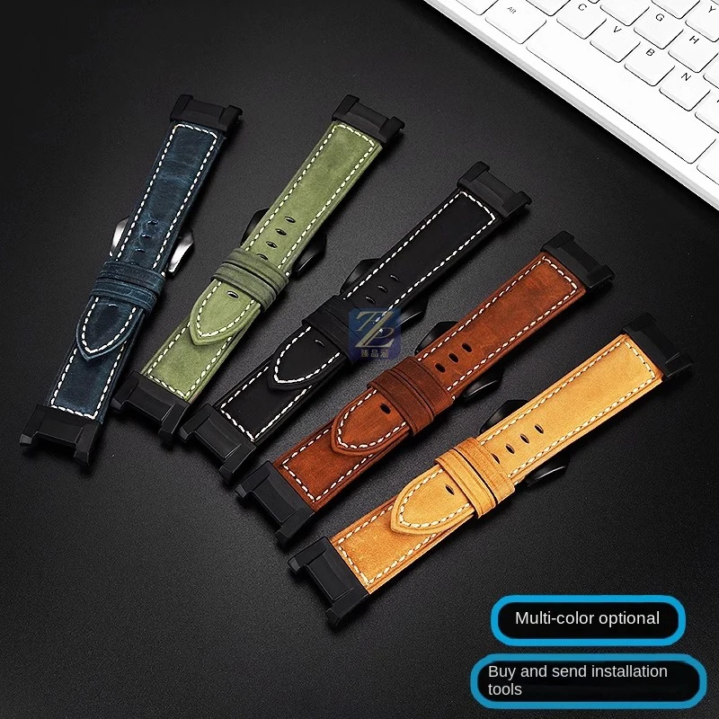 카시오 G-SHOCK 5713 GWG-B1000-1A4 빅 머드 킹 3세대 매트 팔찌 수정 시계 스트랩용 레트로 가죽 시계 밴드