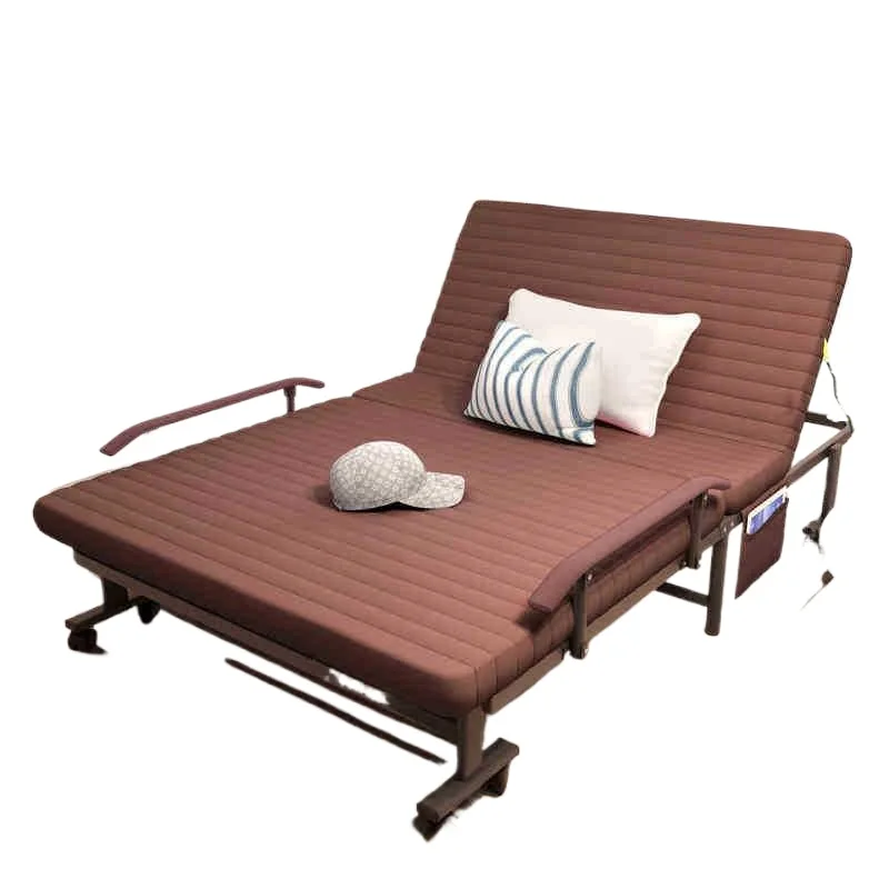 High-end folding bed with wheels lunch office nap lounge chair.