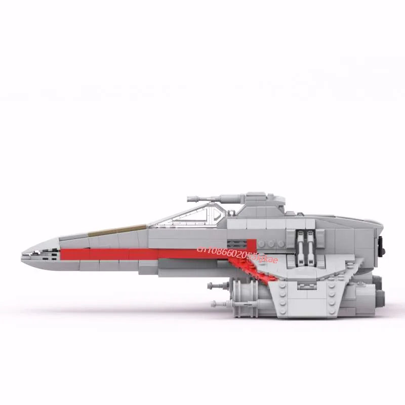 Novo 499 pçs famosa estrela batalha filme moc e-wing espaço lutador modelo diy idéias criativas brinquedo da criança presente de natal blocos de construção