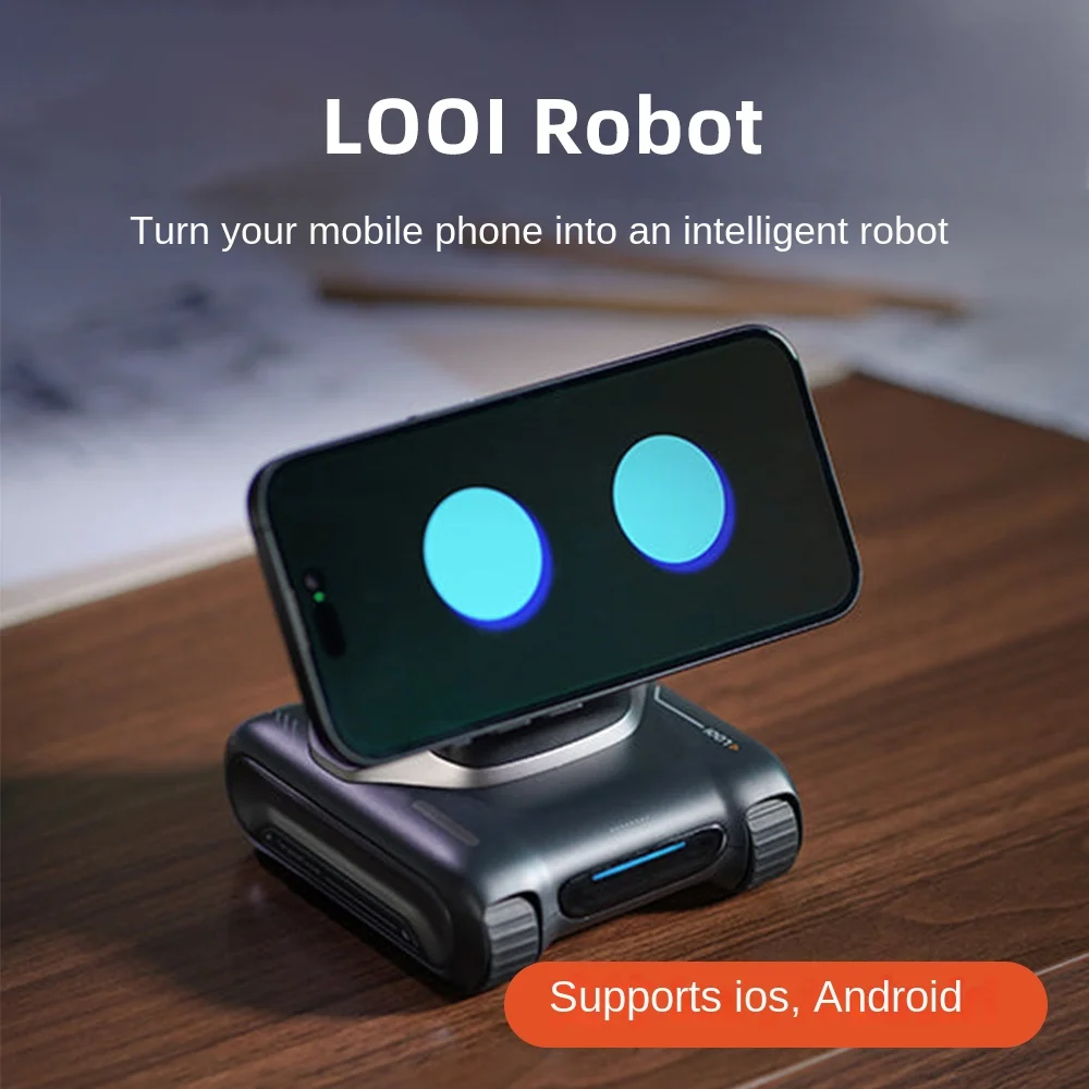 Intelligent desktop robot mobile AI assistant facial recognition gesture interaction voice dialogue