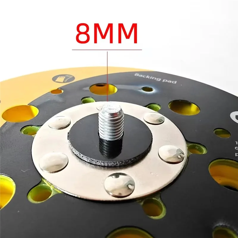 

Grinding Disc Base Sander Base For Mirka Pneumatic Electric Sander 6 Inch Porous Dry Grinding